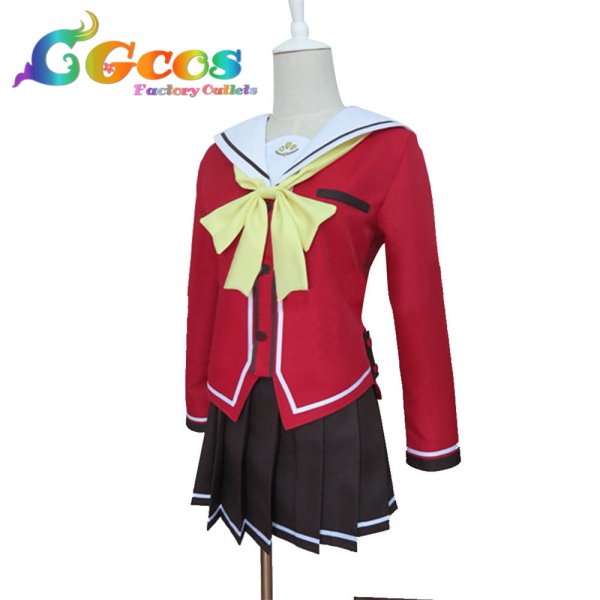 画像3: Charlotte(シャーロット) 友利 奈緒|西森 柚咲|黒羽 美砂 コスプレ衣装 (3)