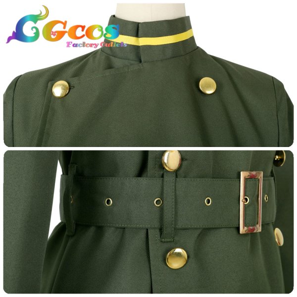 画像4: 獄都事変 肋角(ろっかく)軍服 コスプレ衣装 (4)