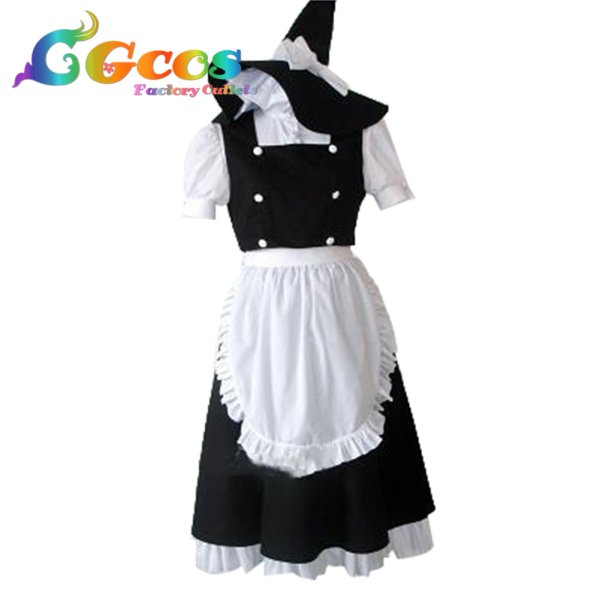 画像3: 東方project 霧雨魔理沙 普通の魔法使い コスプレ衣装 (3)