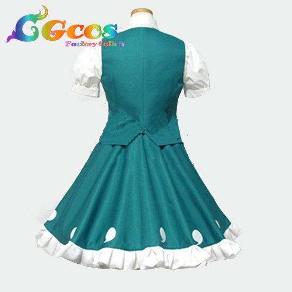 画像3: 東方project 魂魄妖夢 半人半霊の庭師 コスプレ衣装 (3)