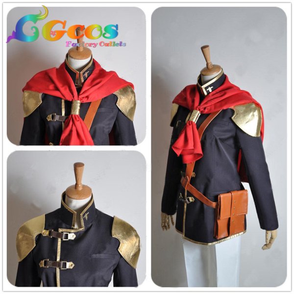 画像4: ファイナルファンタジー零式 エース Ace コスプレ衣装 (4)