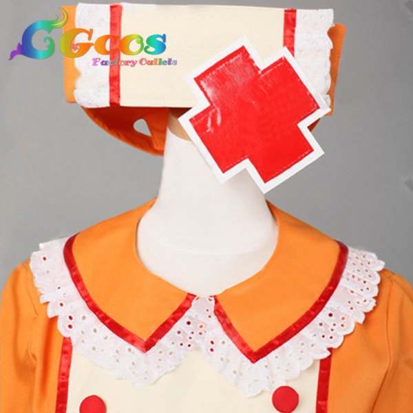 画像4: VOCALOID 恋色病棟 鏡音リン コスプレ衣装 (4)