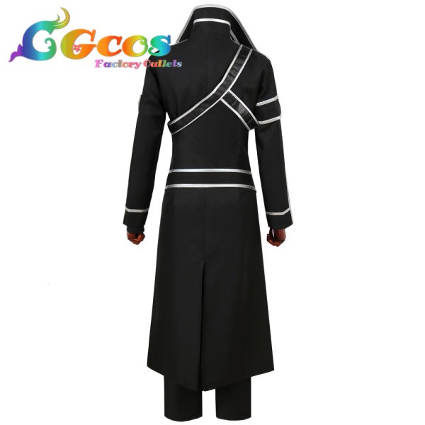 画像2: ソードアート・オンライン キリト コスプレ衣装 (2)