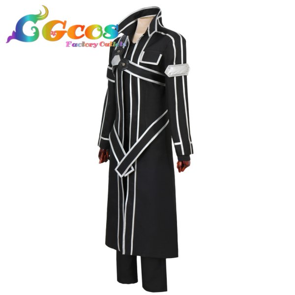 画像3: ソードアート・オンライン キリト コスプレ衣装 (3)