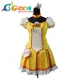 画像1: スマイルプリキュア!　黄瀬やよい(キュアピース)　キュアピース(変身後)　コスプレ衣装 (1)