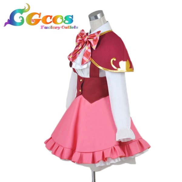 画像4: 魔法つかいプリキュア 　魔法学校　制服　コスプレ衣装 (4)