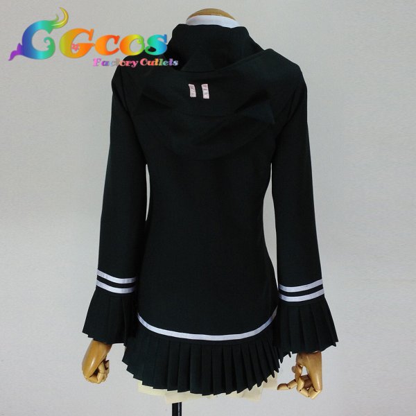 画像4: スーパーダンガンロンパ2 さよなら絶望学園 七海千秋 超高校級のゲーマー コスプレ衣装 (4)
