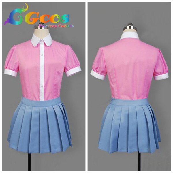 画像2: スーパーダンガンロンパ2 さよなら絶望学園 罪木蜜柑 コスプレ衣装 (2)