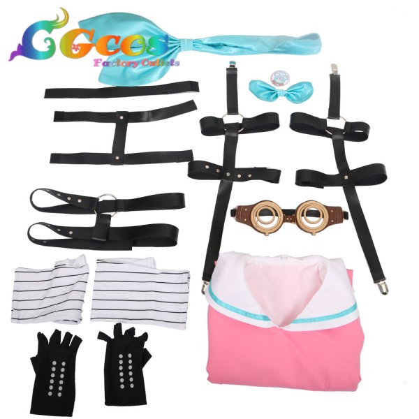 画像5: ニューダンガンロンパV3 みんなのコロシアイ新学期 入間 美兎 コスプレ衣装 (5)