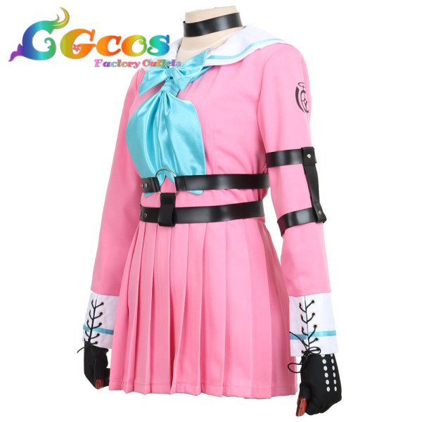 画像2: ニューダンガンロンパV3 みんなのコロシアイ新学期 入間 美兎 コスプレ衣装 (2)