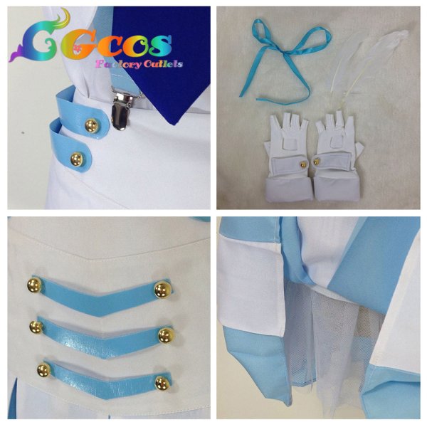 画像6: ラブライブ! School idol project wonderful rush 絢瀬絵里 コスプレ衣装 (6)