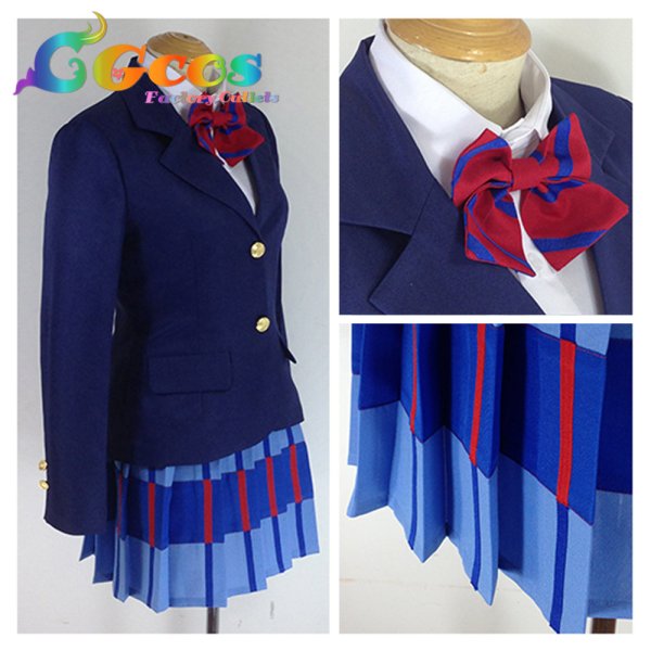 画像5: ラブライブ! School idol project 小泉花陽|星空凛 学園制服 コスプレ衣装 (5)