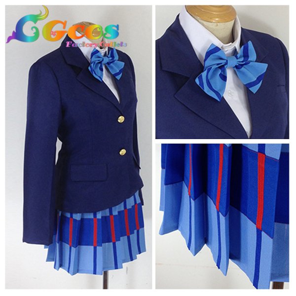 画像6: ラブライブ! School idol project 高坂穂乃果|園田海未|南ことり 学園制服 コスプレ衣装 (6)