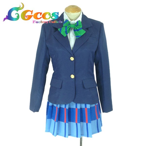 画像2: ラブライブ! School idol project 絢瀬絵里|東條希 学園制服 コスプレ衣装 (2)