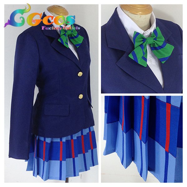 画像5: ラブライブ! School idol project 絢瀬絵里|東條希 学園制服 コスプレ衣装 (5)