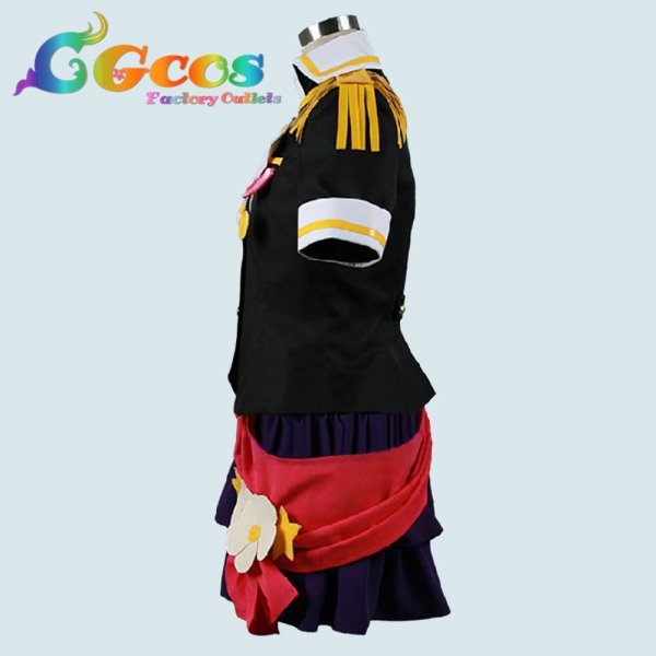 画像2: Love Live! ラブライブ! School idol project A-RISE Shocking Party 優木あんじゅ コスプレ衣装 (2)