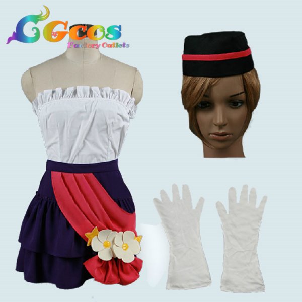 画像4: Love Live! ラブライブ! School idol project A-RISE Shocking Party 優木あんじゅ コスプレ衣装 (4)