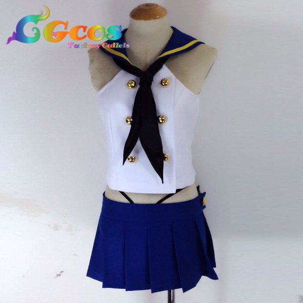 画像2: 艦隊これくしょん -艦これ- 島風 コスプレ衣装 (2)