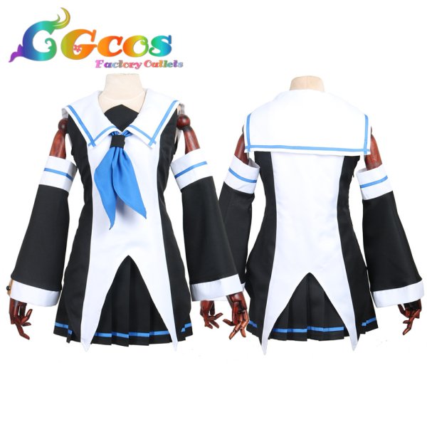 画像4: 艦隊これくしょん -艦これ-　山風　コスプレ衣装 (4)