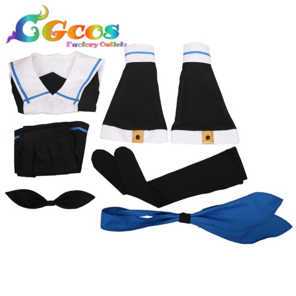 画像5: 艦隊これくしょん -艦これ-　山風　コスプレ衣装 (5)