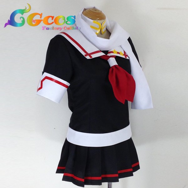 画像2: 艦隊これくしょん -艦これ-  夕立改二 コスプレ衣装 (2)