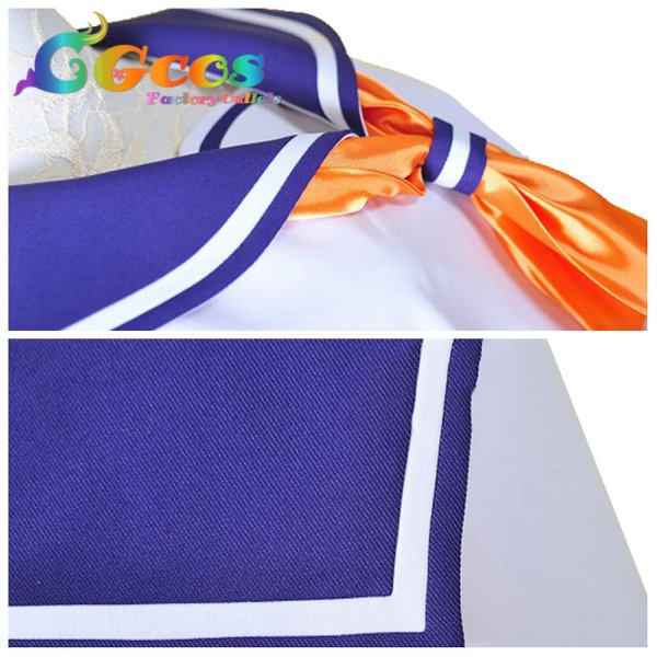 画像3: 艦隊これくしょん -艦これ- 青葉型1番艦 青葉 コスプレ衣装 (3)