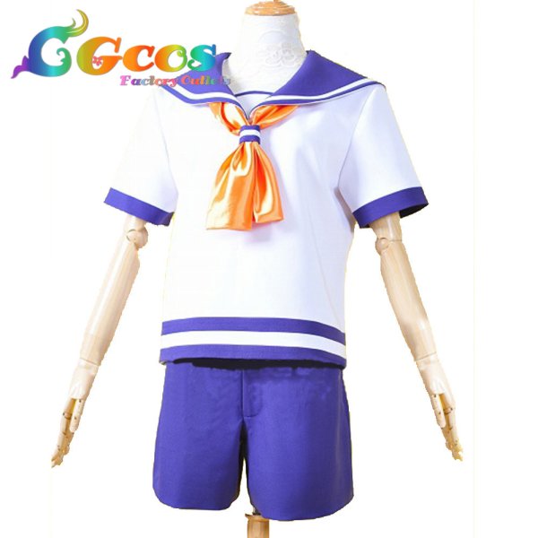 画像2: 艦隊これくしょん -艦これ- 青葉型1番艦 青葉 コスプレ衣装 (2)