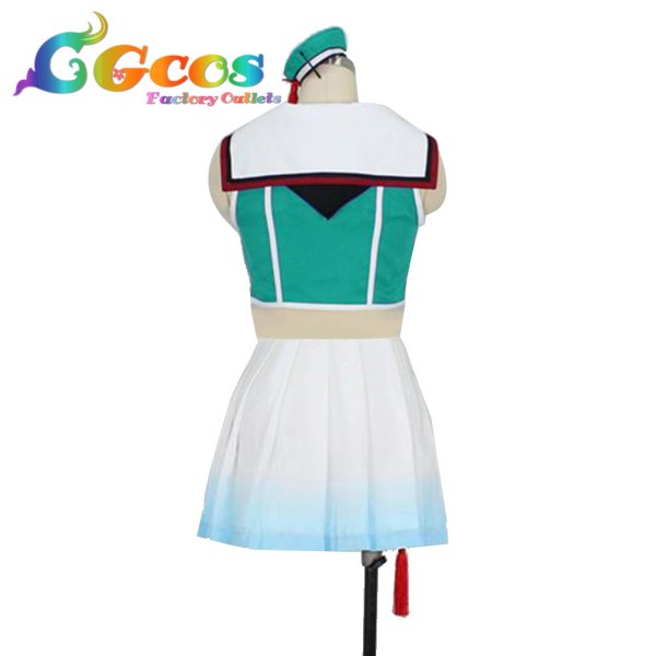 画像4: 艦隊これくしょん -艦これ- 摩耶改二  高雄型3番艦 コスプレ衣装 (4)