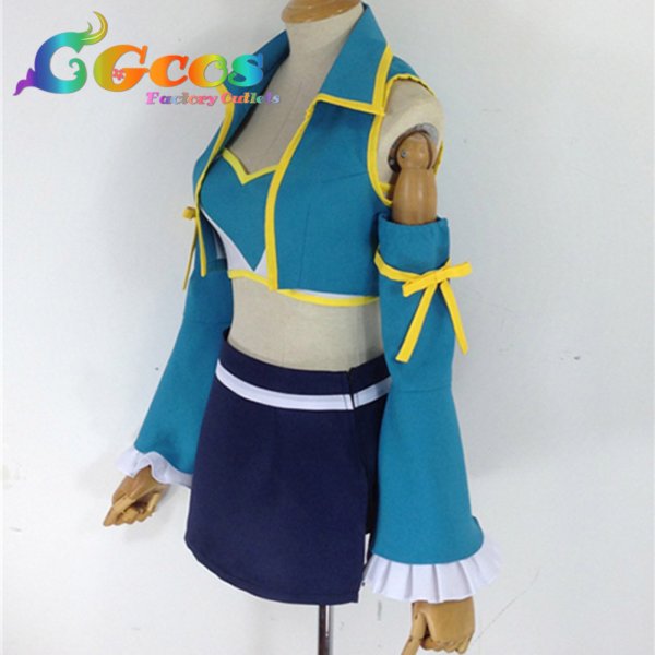 画像2: フェアリーテイル　ルーシィハートフィリア　七年後　コスプレ衣装 (2)