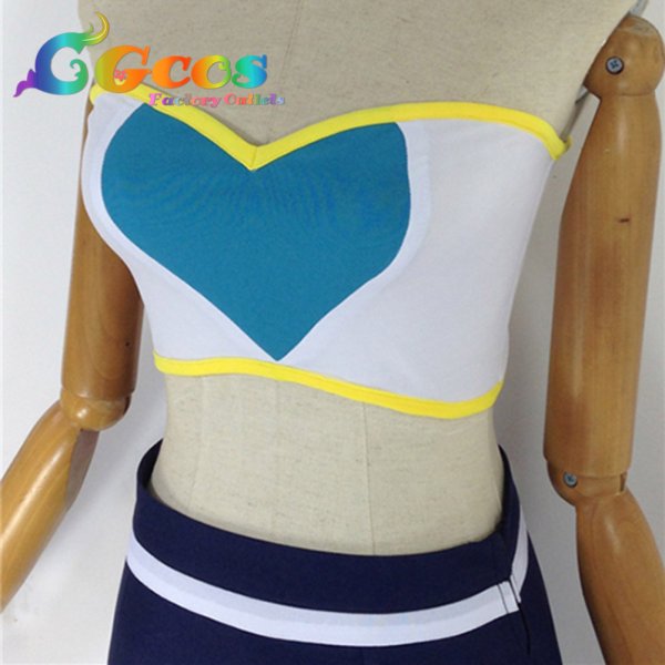 画像4: フェアリーテイル　ルーシィハートフィリア　七年後　コスプレ衣装 (4)