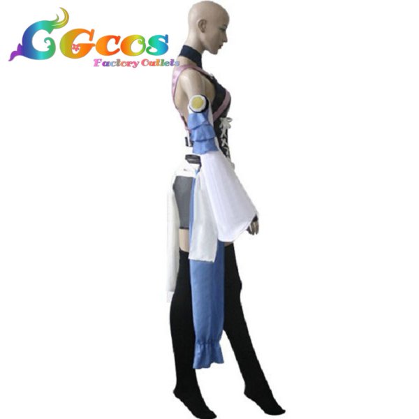 画像3: キングダムハーツ アクア コスプレ衣装 (3)