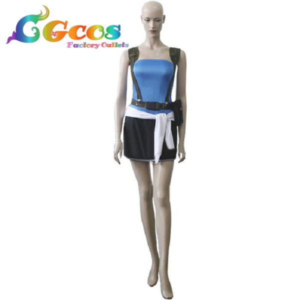 画像3: バイオハザード　ジル バレンタイン　コスプレ衣装 (3)