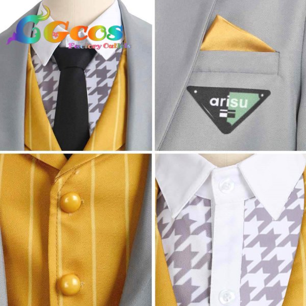 画像7: A3!(エースリー)　冬組　有栖川誉　開花前　コスプレ衣装 (7)