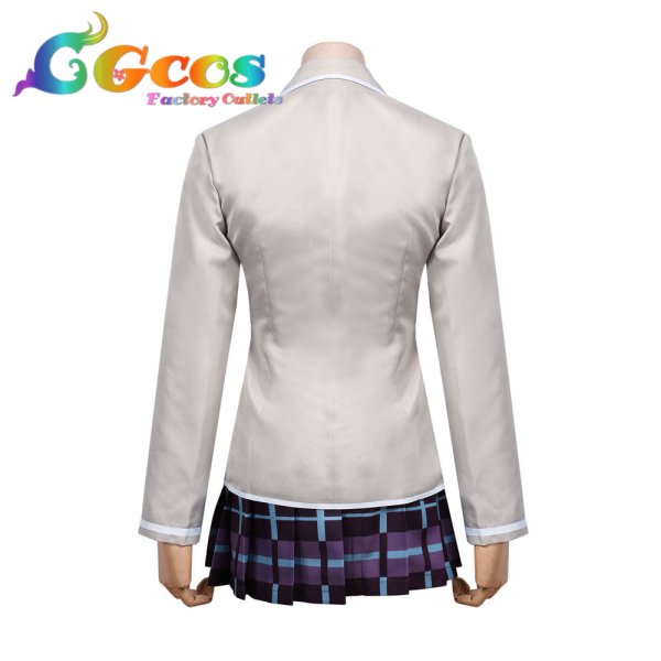 画像3: BanG Dream!(バンドリ) Roselia ロゼリア 氷川 日菜 今井リサ 湊 友希那 二年生 羽丘女子学園 冬制服 コスプレ衣装 (3)