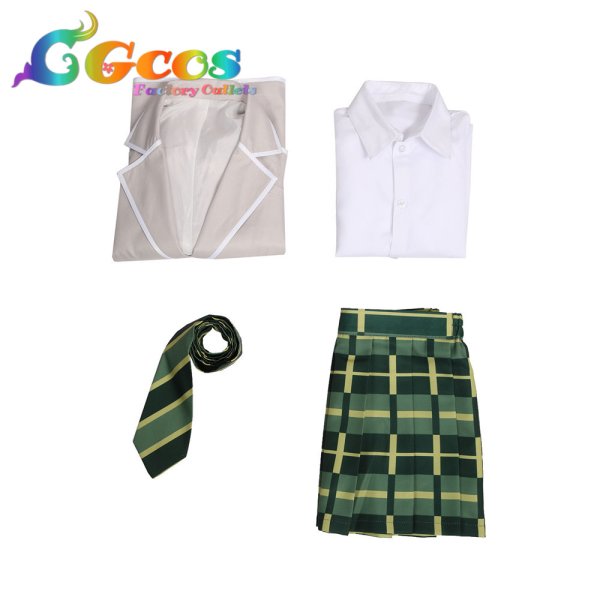 画像5: BanG Dream!(バンドリ) Afterglow 青葉モカ 一年生 冬制服 コスプレ衣装 (5)