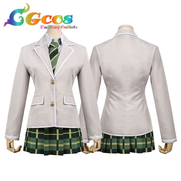 画像4: BanG Dream!(バンドリ) Afterglow 青葉モカ 一年生 冬制服 コスプレ衣装 (4)