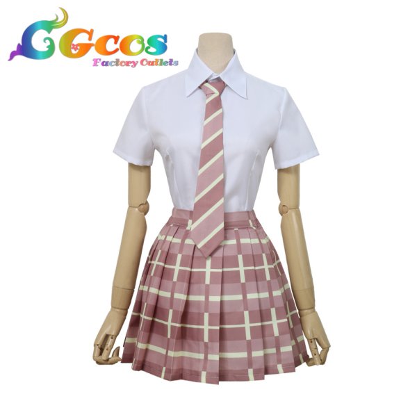 画像5: BanG Dream!(バンドリ) 三年生 羽丘女子学園 夏制服 湊友希那 コスプレ衣装 (5)