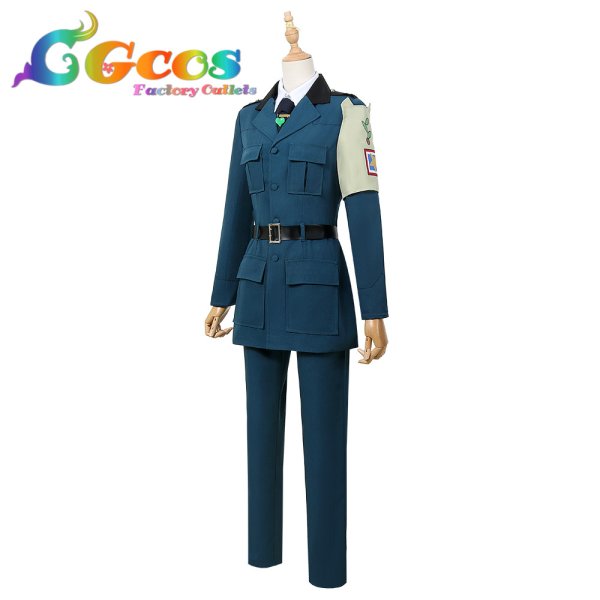 画像2: 幼女戦記 合州国義勇兵 准尉 メアリー コスプレ衣装 (2)