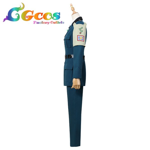 画像3: 幼女戦記 合州国義勇兵 准尉 メアリー コスプレ衣装 (3)