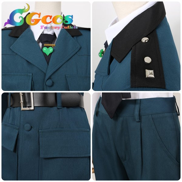 画像9: 幼女戦記 合州国義勇兵 准尉 メアリー コスプレ衣装 (9)