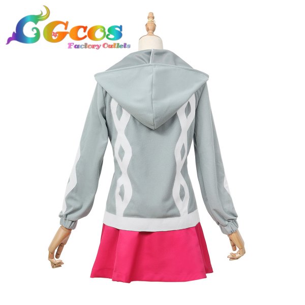 画像4: ポケットモンスター ソードシールド 女主人公 ユウリ コスプレ衣装 (4)