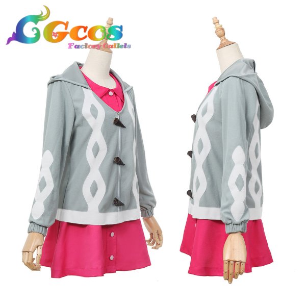 画像5: ポケットモンスター ソードシールド 女主人公 ユウリ コスプレ衣装 (5)