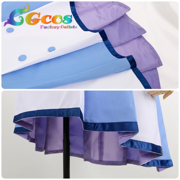 画像5: CUE!(キュー!) Wind 神室絢 コスプレ衣装 (5)