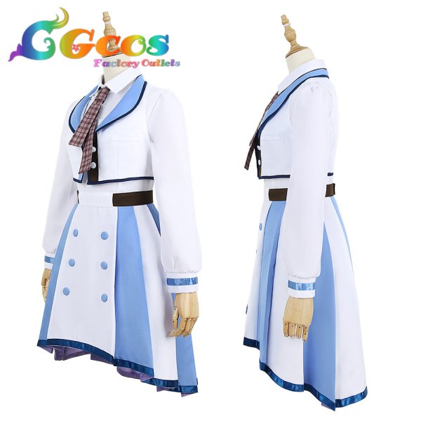 画像4: CUE!(キュー!) Wind 神室絢 コスプレ衣装 (4)