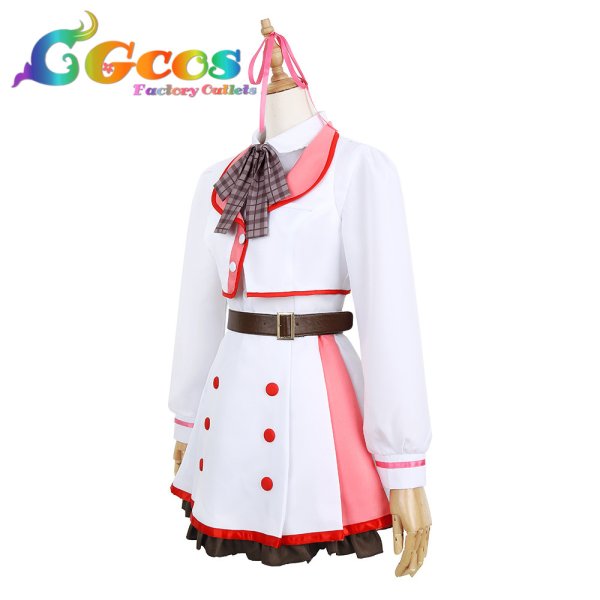 画像2: CUE!(キュー!) Flower 六石陽菜 コスプレ衣装 (2)