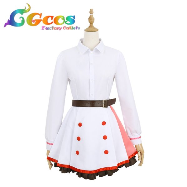 画像4: CUE!(キュー!) Flower 六石陽菜 コスプレ衣装 (4)