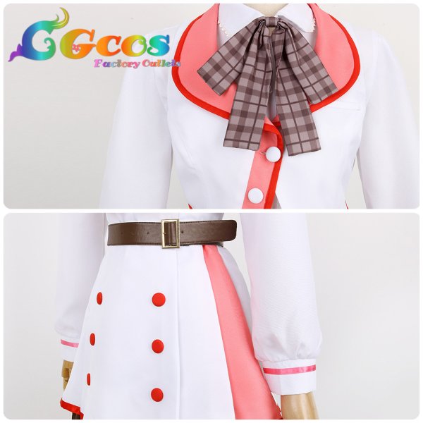 画像6: CUE!(キュー!) Flower 六石陽菜 コスプレ衣装 (6)