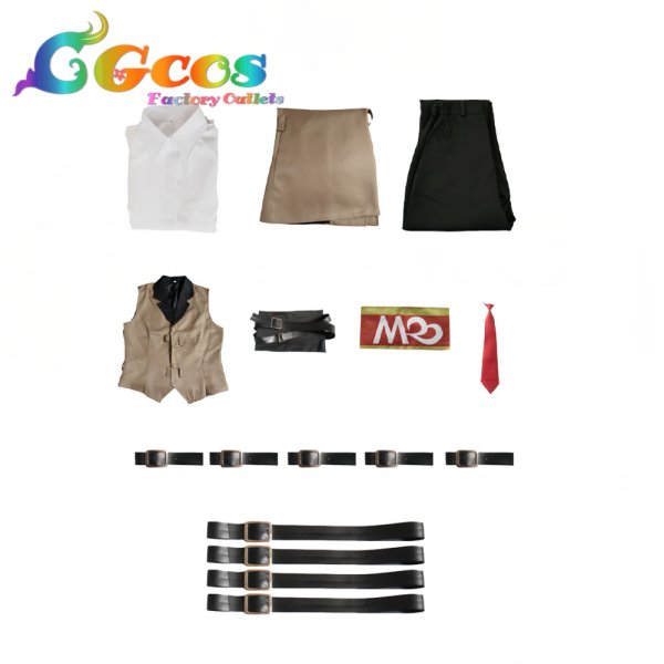 画像4: リンバス・カンパニー（Limbus Company）　ファウスト　ロボトミーE.G.O::後悔　コスプレ衣装 (4)