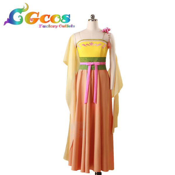 画像1: 薬屋のひとりごと　猫猫（マオマオ）　緑青館　コスプレ衣装 (1)