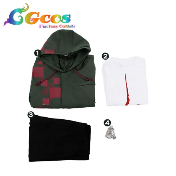 画像3: スーパーダンガンロンパ2 さよなら絶望学園　狛枝凪斗　コスプレ衣装 (3)